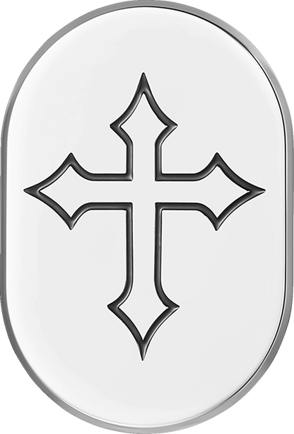 Cubierta de antena - Cubierta de antena - Guardabarros trasero derecho - Cruzado - Cromado
