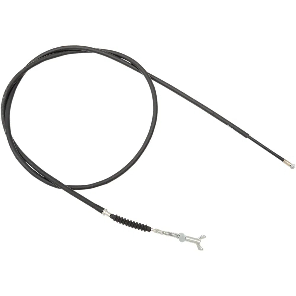 Cable de freno de vinilo negro.
