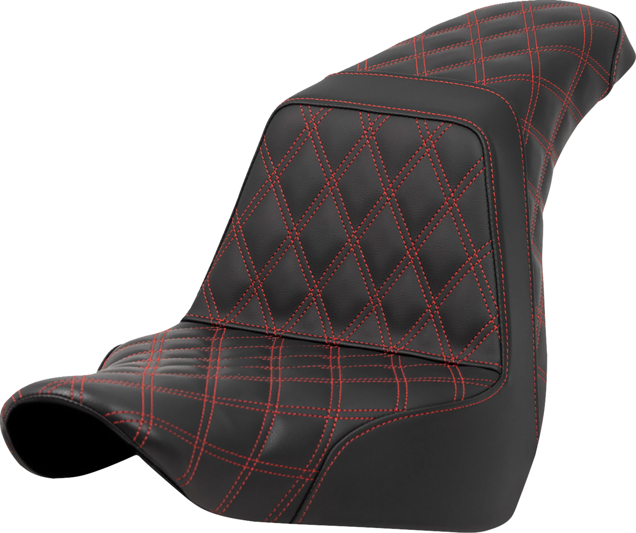Asiento escalonado con puntada de celosía - Asiento escalonado - Puntada de celosía completa - Puntada roja - FXLR/FLSB '18 -'21
