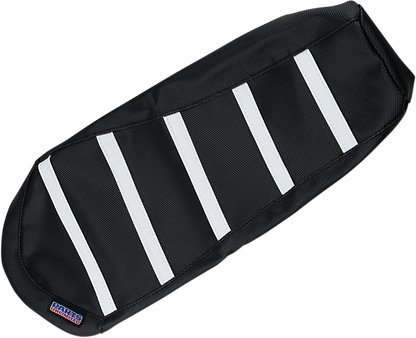 Funda de asiento Gripper - Funda de asiento acanalada - Negro/Blanco - Ski-Doo