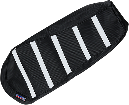 Funda de asiento Gripper - Funda de asiento acanalada - Negro/Blanco - Ski-Doo