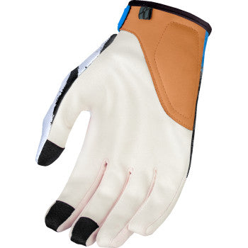 Guantes Icon Hooligan Rad Dawn - Blancos