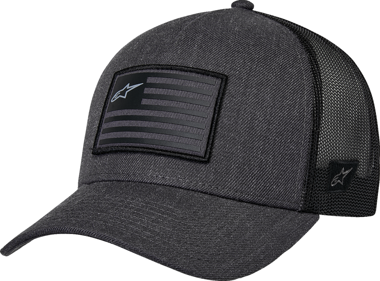 Gorra snapback con bandera