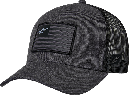 Gorra snapback con bandera