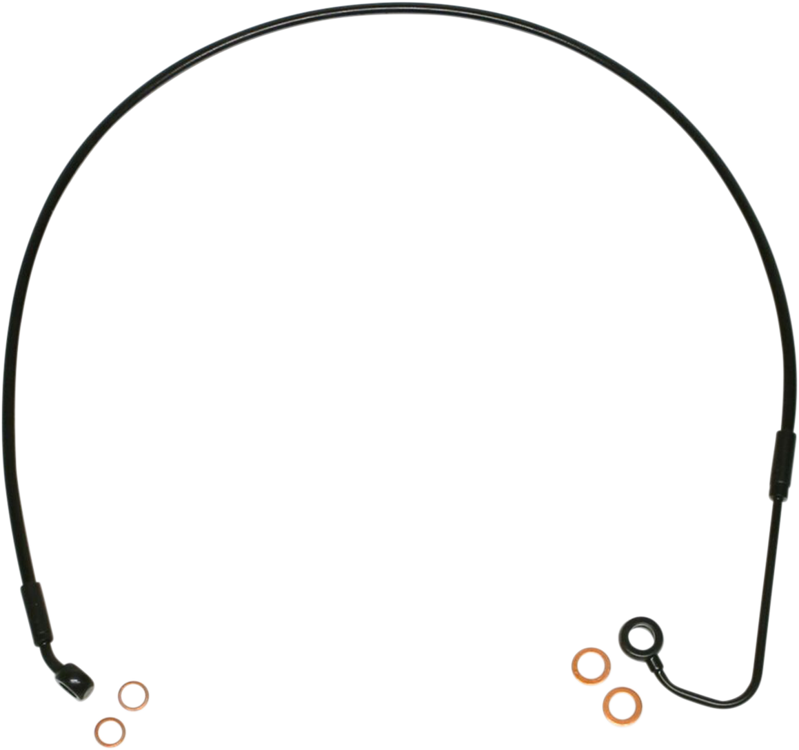 Línea de freno superior de acero inoxidable XR - Línea de freno - Superior - XR - Negro