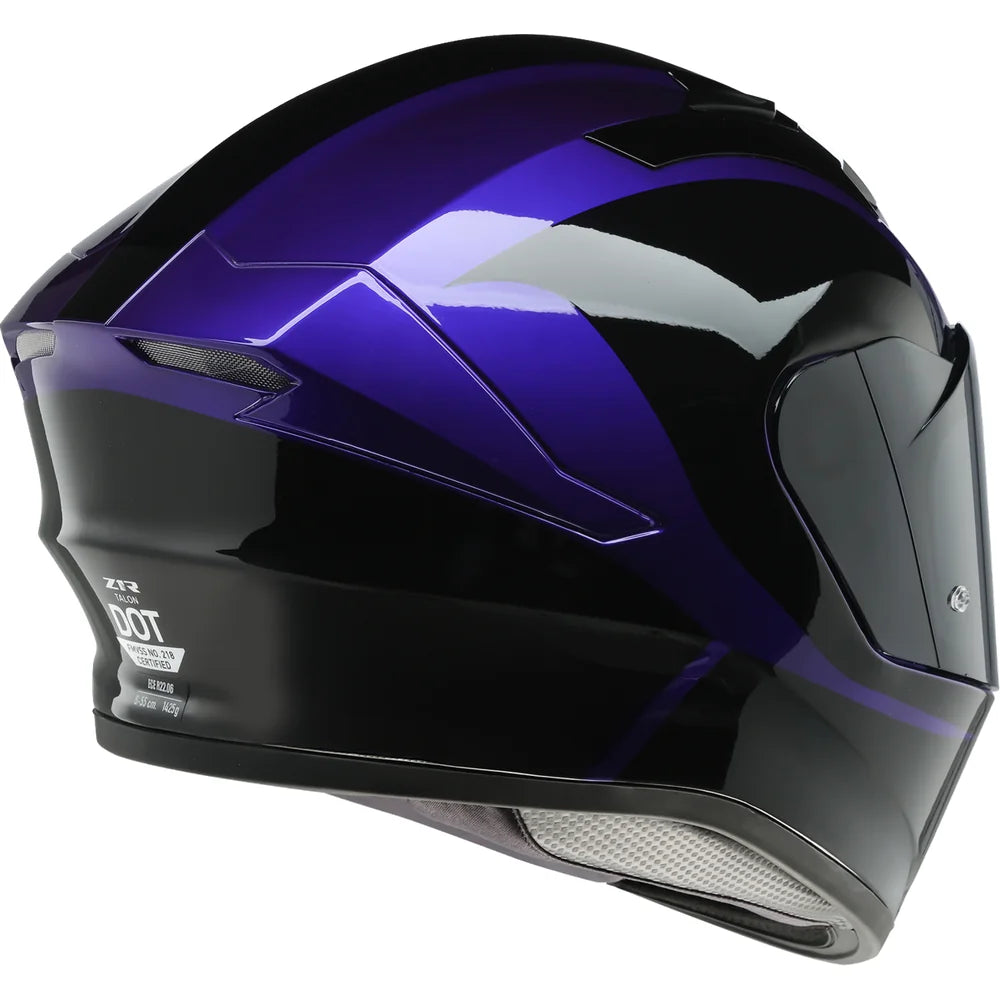Casco Z1R Talon Stunna Purple/Black