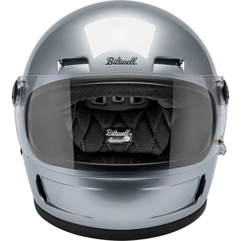 Casco gringo sv plata brillo