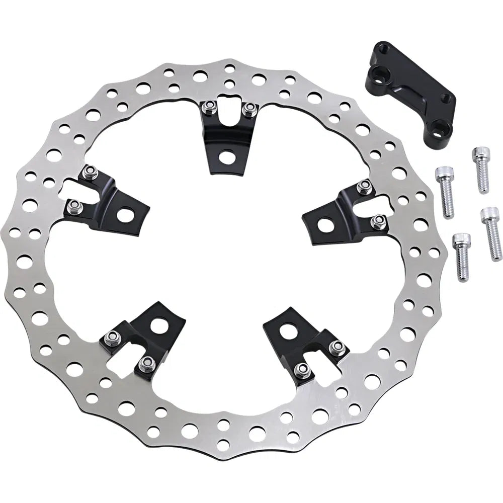 Rotor flotante dentado