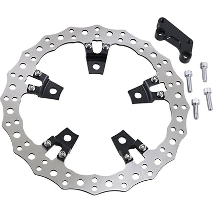 Rotor flotante dentado
