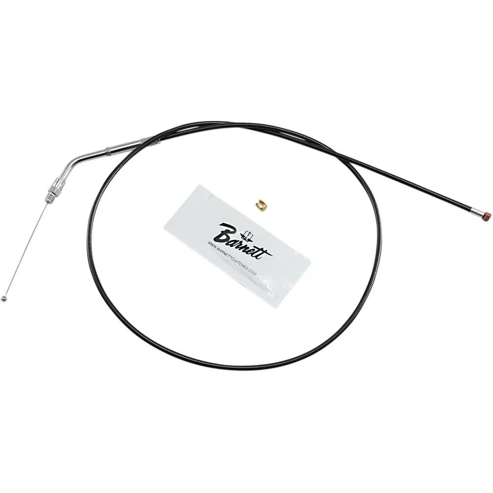 Cable de acelerador/ralentí de vinilo negro