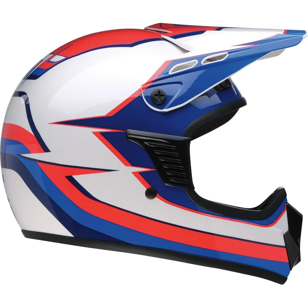 Casco Z1R Child Dirt Maxx Vortex Red/White/Blue