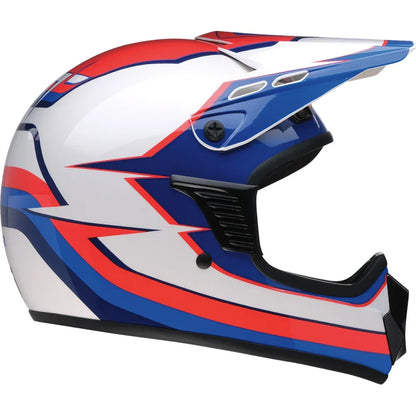 Casco Z1R Child Dirt Maxx Vortex Red/White/Blue