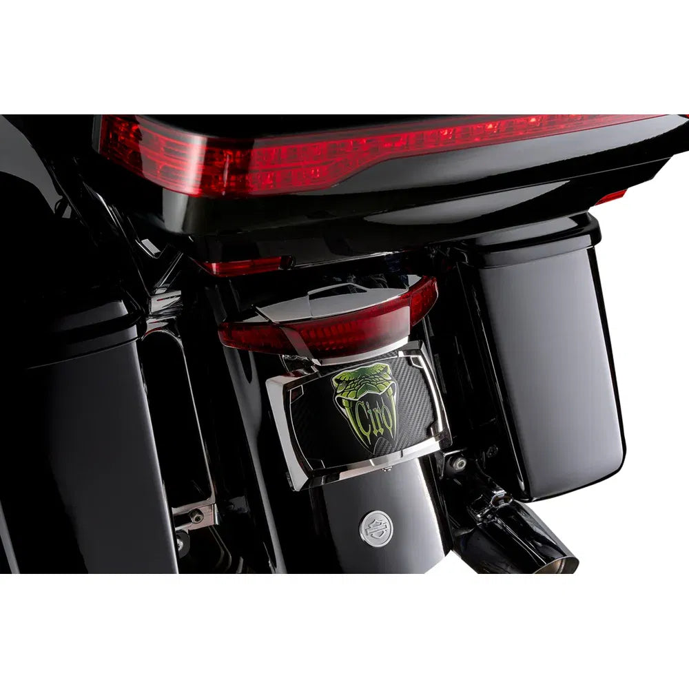 Luz trasera latitude y soporte para placa de matrícula con lightstrike™