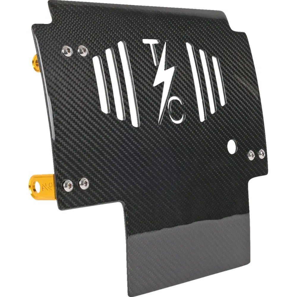 Placa protectora de fibra de carbono