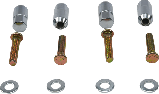Kit de pernos/tuercas de rueda - Kit de pernos/tuercas de rueda - Delantero - Polaris Ranger 800 '14