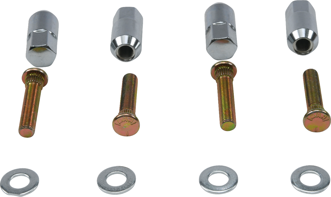 Kit de pernos/tuercas de rueda - Kit de pernos/tuercas de rueda - Delantero - Polaris Ranger 800 '14