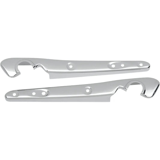Cubiertas de soportes de salpicadera trasera cromo