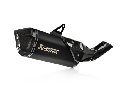 Escape Akrapovic - Slip-On Line Muffler - Titanium - CRF1100L - Black