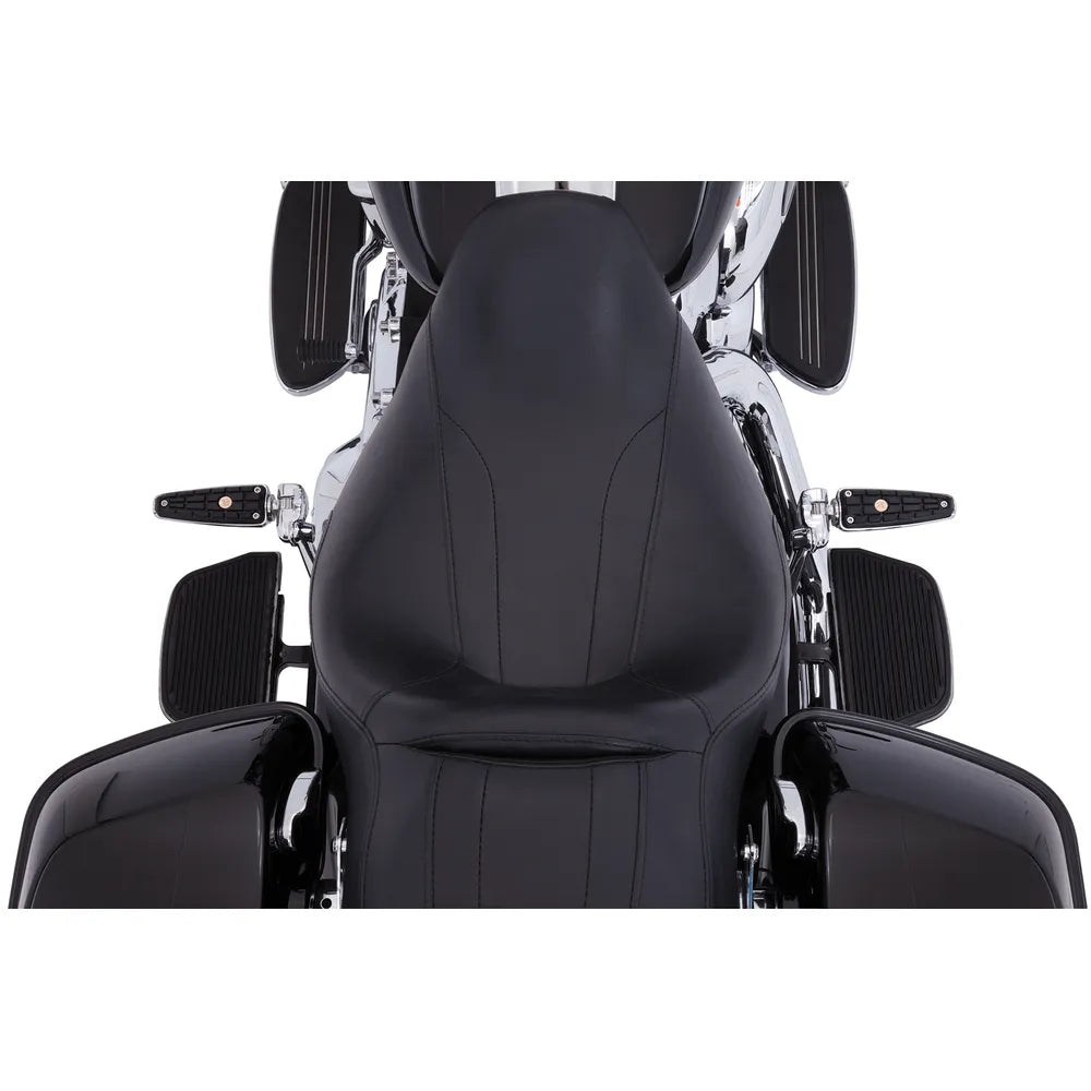 Soporte CIRO ajustable para clavijas de pasajeros - Cromado