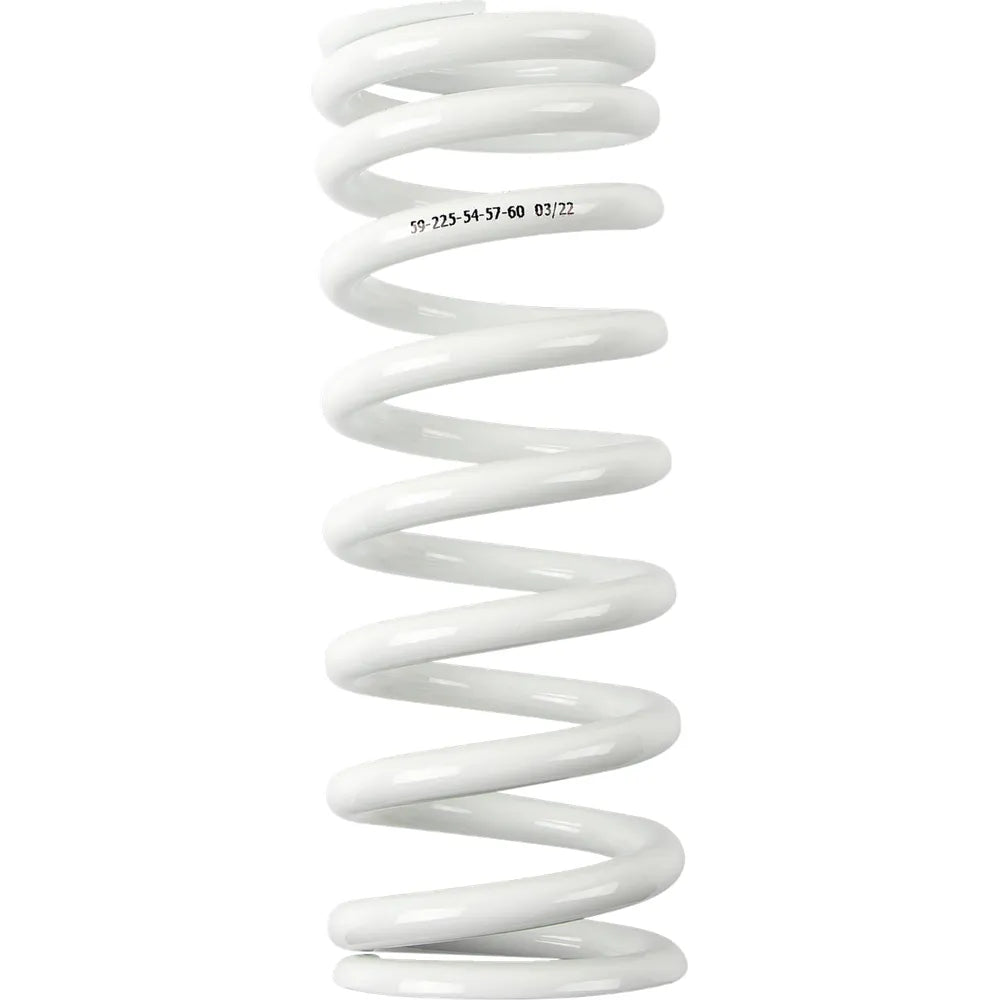 Resorte de choque - Resorte de choque - 59 mm OD - 54/57/60 n/mm - Blanco