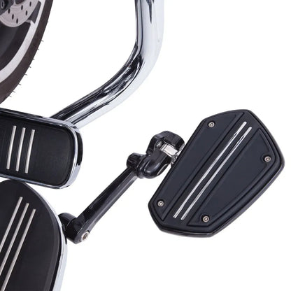 Planchas de riel doble - Negro brillante