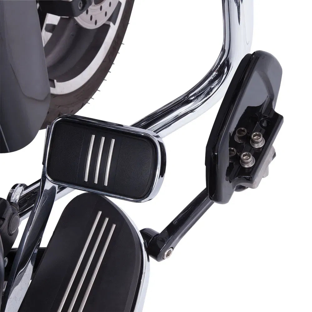 Planchas de riel doble - Negro brillante