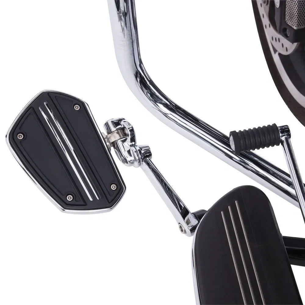Planchas de riel doble - Cromo