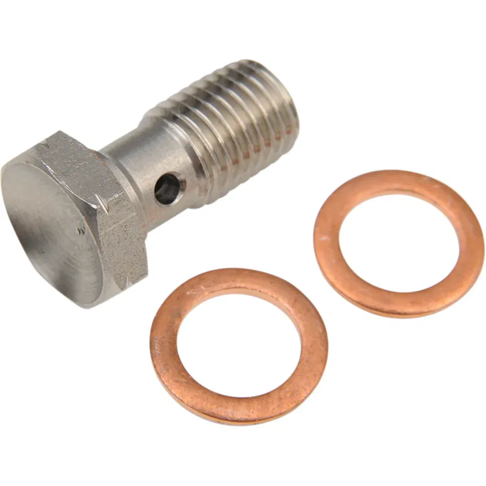 Banjo Bolt - 10 mm x 1.25 mm - Single - Stainless Steel