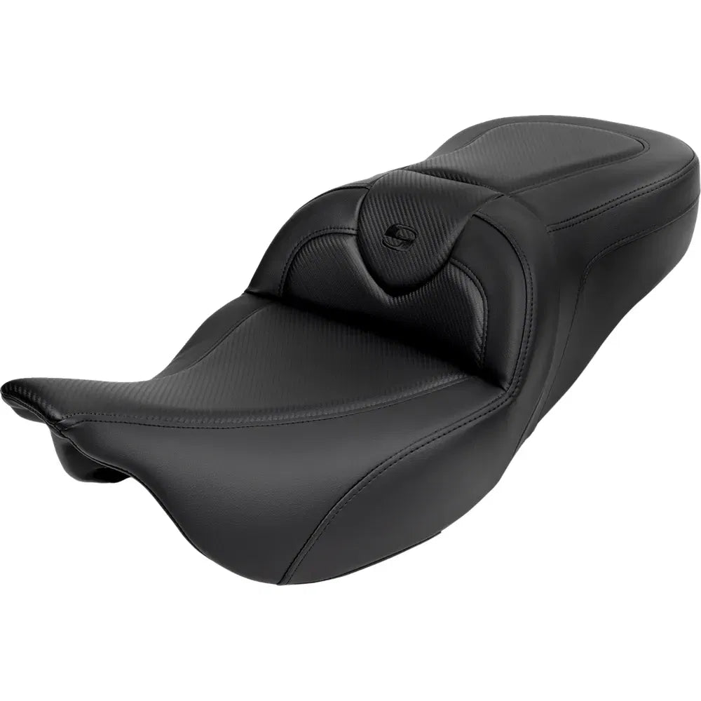 Asiento Roadsofa™ de alcance estándar - Asiento Roadsofa™ - con respaldo - Fibra de carbono - Costura negra - FL '08-'19
