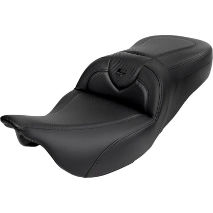 Asiento Roadsofa™ de alcance estándar - Asiento Roadsofa™ - con respaldo - Fibra de carbono - Costura negra - FL '08-'19