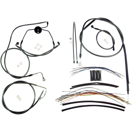 Kit de instalación de manillar de diseño Black Pearl™ - Kit de instalación de manillar de diseño Black Pearl™ - 15"-17" - FLH '08-'13