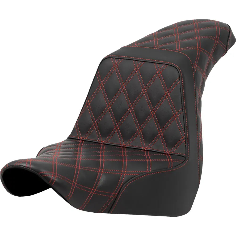 Asiento escalonado con puntada de celosía - Asiento escalonado - Puntada de celosía completa - Puntada roja - FXLR/FLSB '18 -'21
