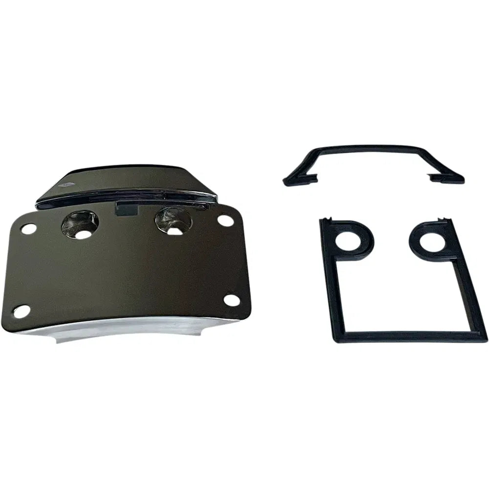Replacement CVO License Plate Mount - Chrome