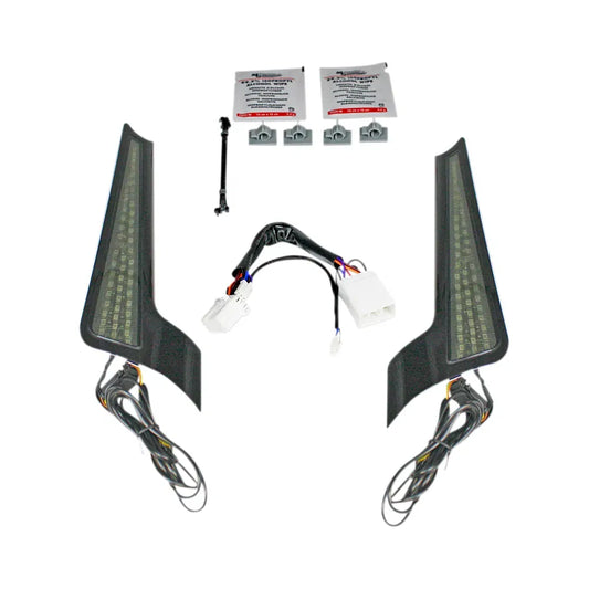Fascia LED Light Panels - Black/Smoke