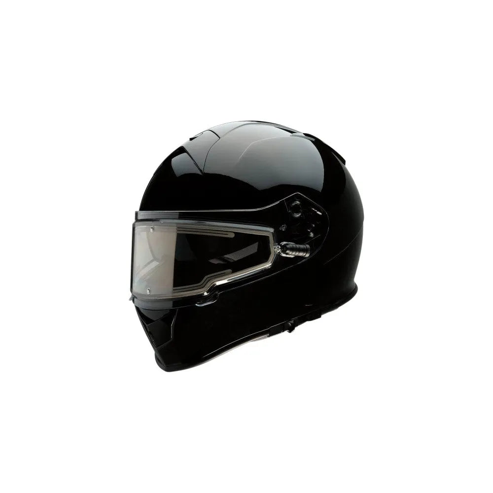 Casco electrico ZIR Warrant Snow  - negro