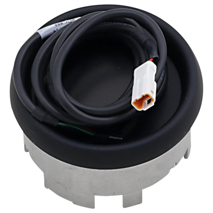 Tank Speedometer - Black Bezel - 3-3/8"