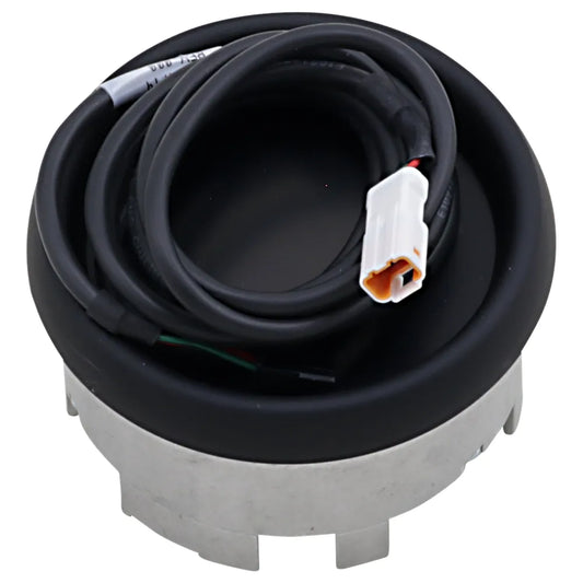 Tank Speedometer - Black Bezel - 3-3/8"