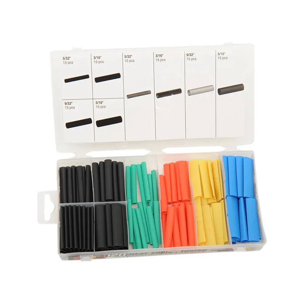 Heat Shrink Tubing - 120 PC