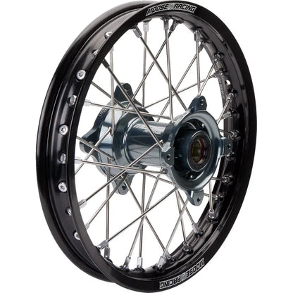 Rueda completa SX-1 - Conjunto de ruedas - SX-1 - Completa - Trasera - Rueda negra/Buje gris - 14x1,6 - SX/TC 85