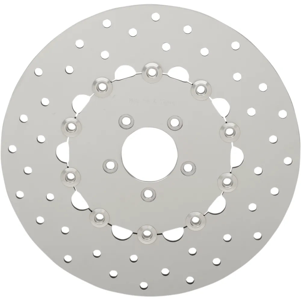 Drilled Brake Rotor - Front - 11.8" - Dyna