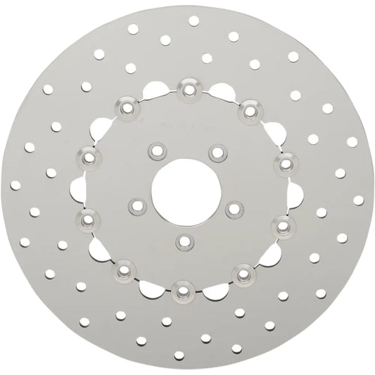 Drilled Brake Rotor - Front - 11.8" - Dyna