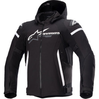 Chamarra Impermeable Alpinestars Zaca - Negro/Blanco