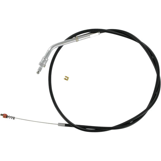 Cable de acelerador/ralentí de vinilo negro