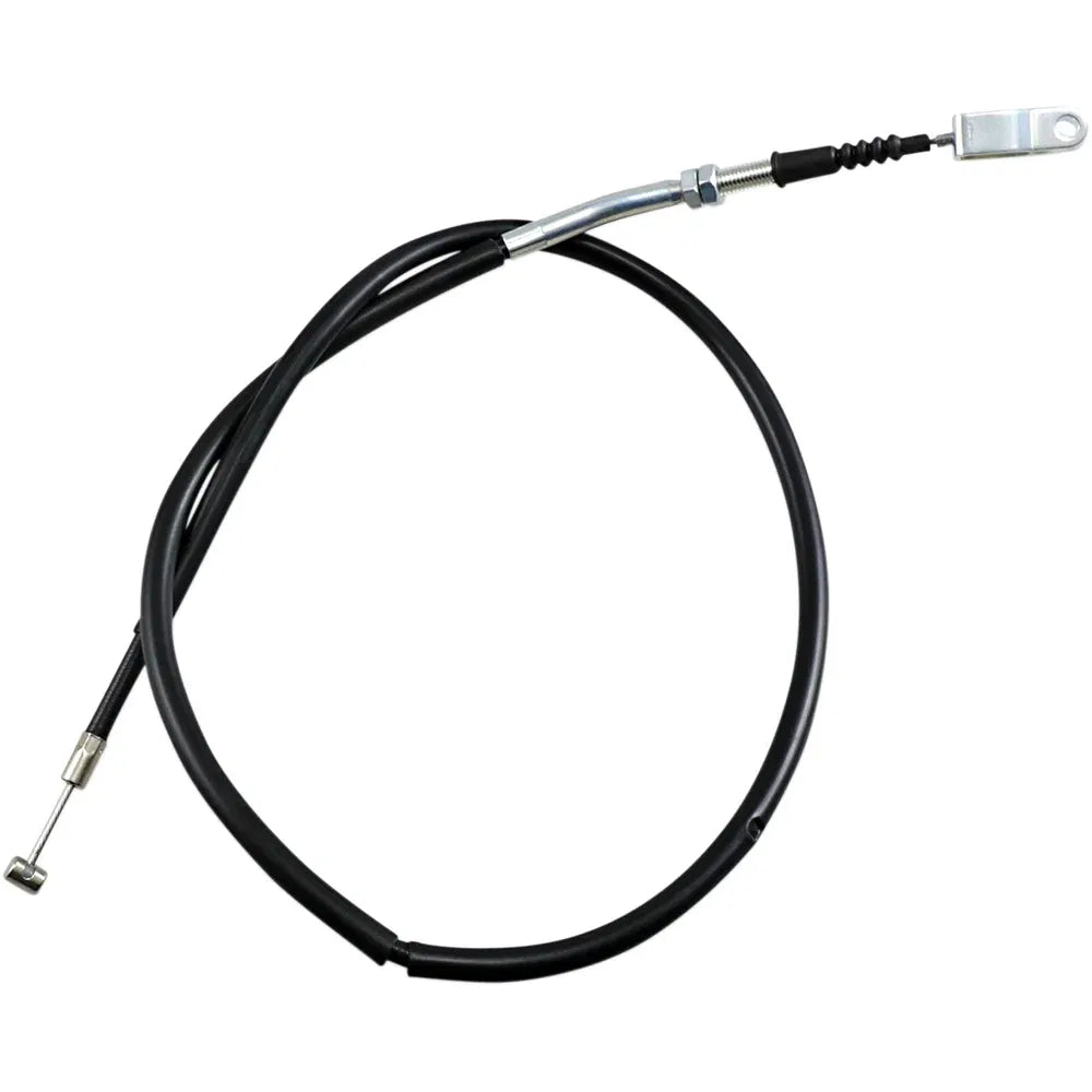 Cable de freno de vinilo negro.