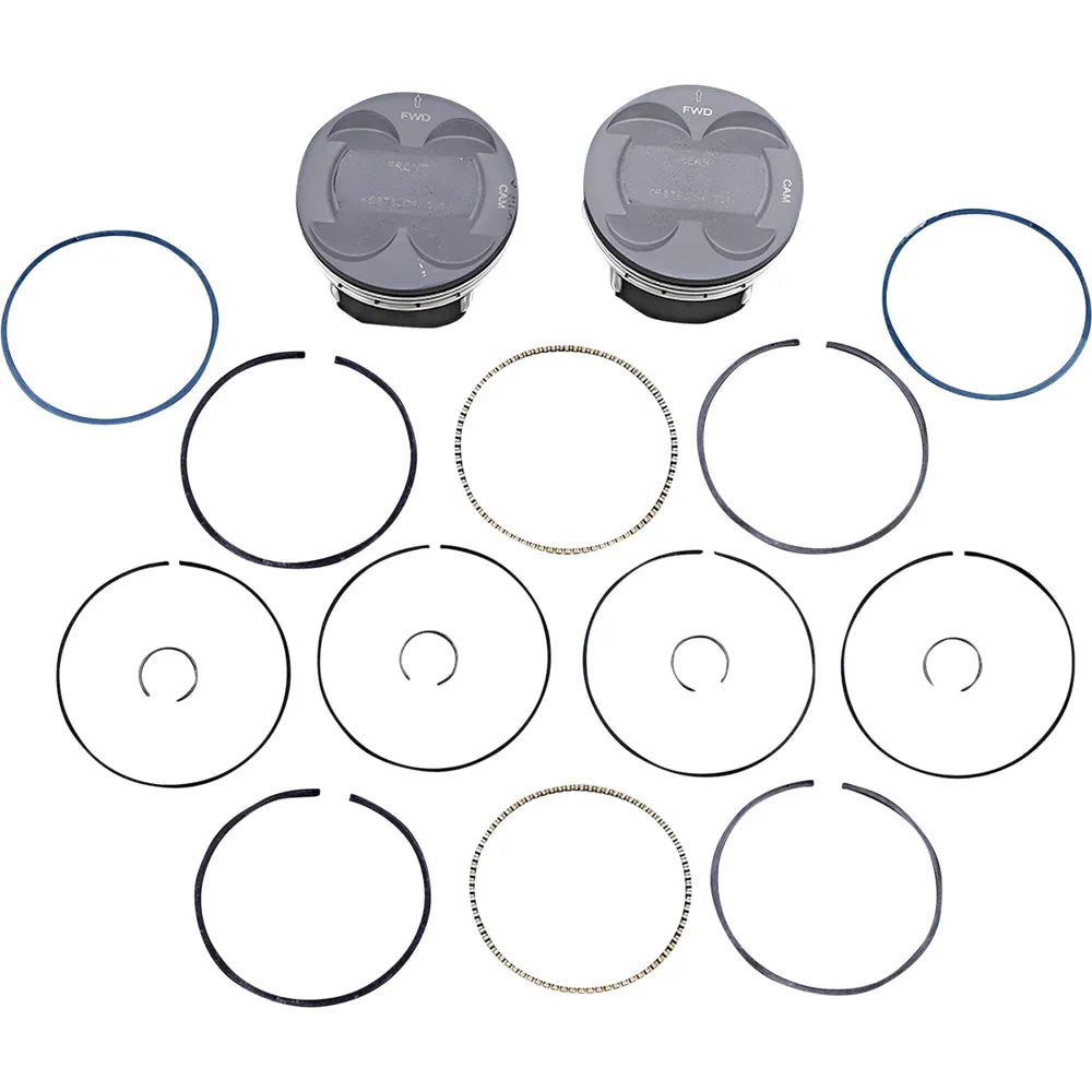 Piston Kit - 124" - +.005" - M8