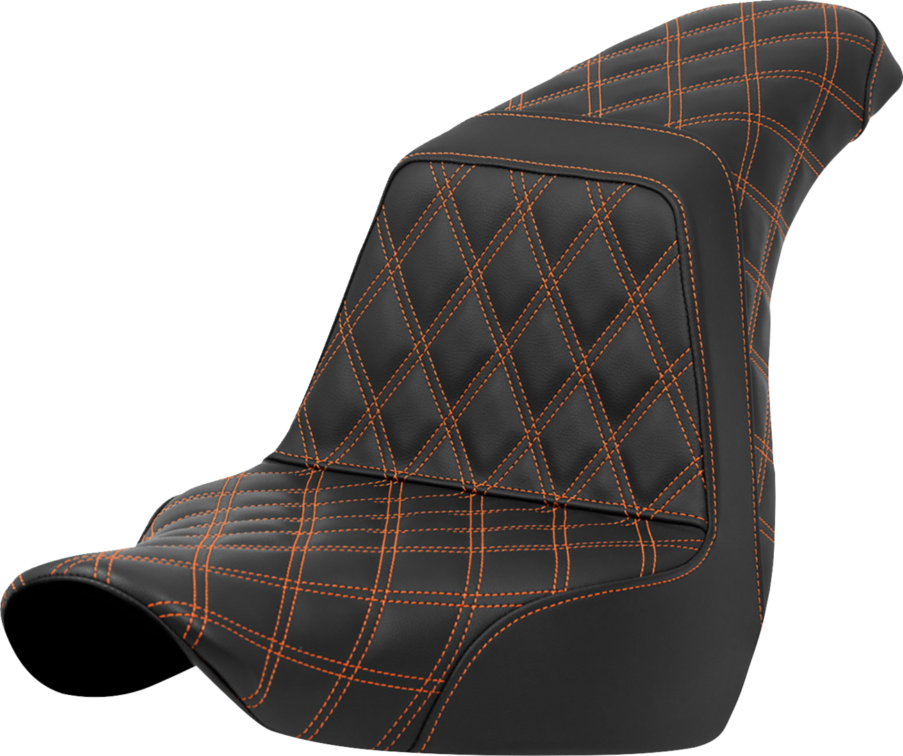 Asiento escalonado con puntada de celosía - Asiento escalonado - Puntada de celosía completa - Puntada naranja - FXLR/FLSB '18 -'21