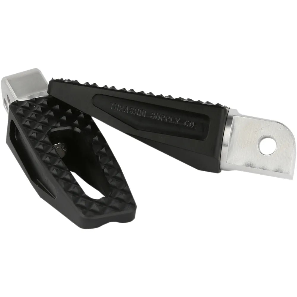 Rear P-54 Footpegs - Black - Slim