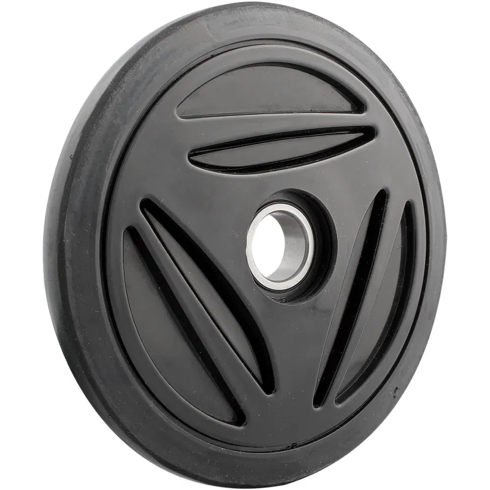 Idler Wheel with Bearing 6205-2RS - Black - Group 12 - 180 mm OD x 1" ID