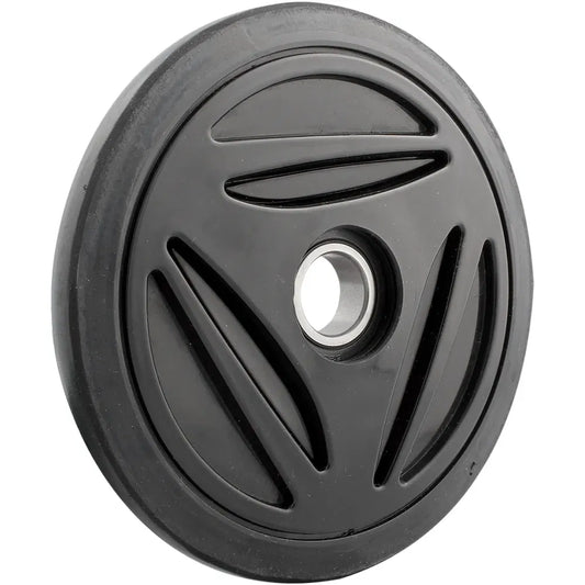 Idler Wheel with Bearing 6205-2RS - Black - Group 12 - 180 mm OD x 1" ID