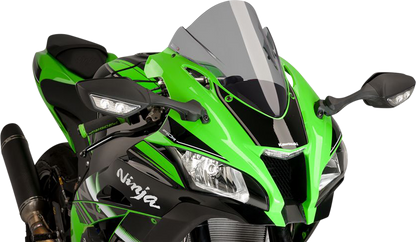 Parabrisas Z-Racing - Parabrisas de carrera - 14-1/4" - Ahumado - ZX10R
